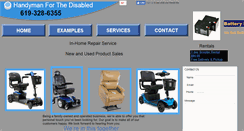 Desktop Screenshot of handymanforthedisabled.com